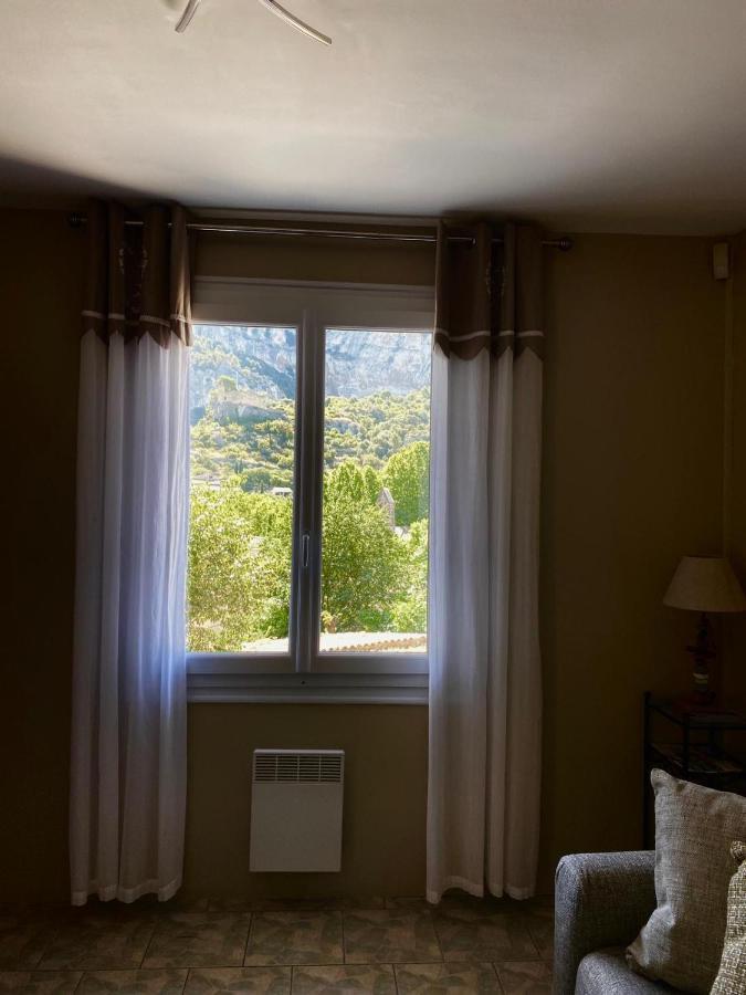 Vue Panoramique Sur Le Chateau,Montagne Et Grottes Fontaine-de-Vaucluse Luaran gambar